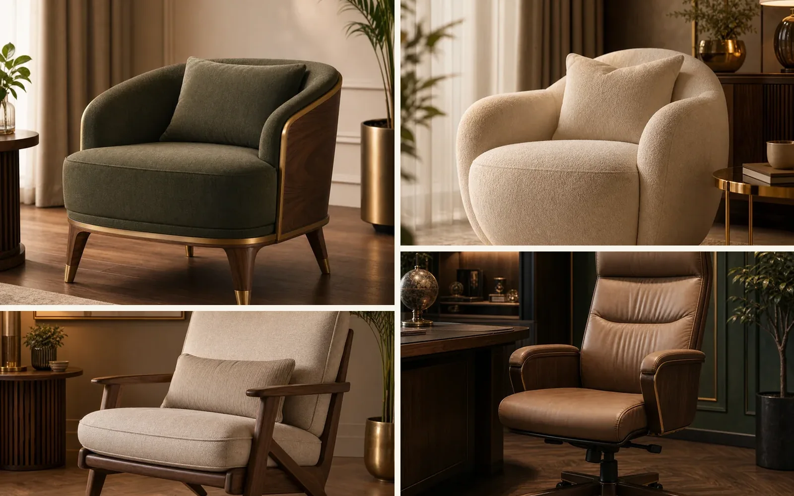 Luxury Chairs by Sargodeans Furniture